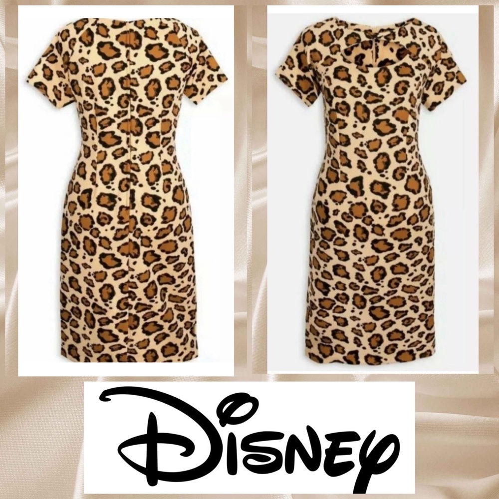 🧡Disney Parks Dress Shop Animal Kingdom Leopard Print Dress NEW NWT $128